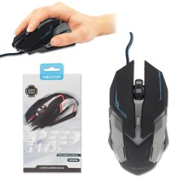 NEWTOP GMW06 Gaming Mouse con cavo: il mouse da gaming professionale Nero